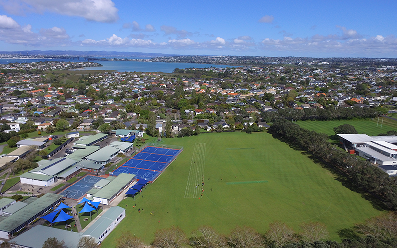 Belmont Intermediate School オークランド公立中学
